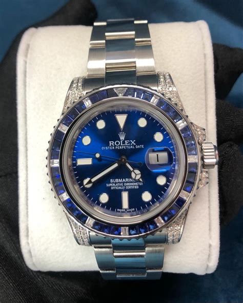 rolex submariner 114060 steel automatic custom diamond|2019 rolex submariner price.